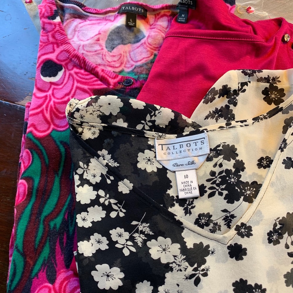 2 for $20 Talbots Bundle 3 tops